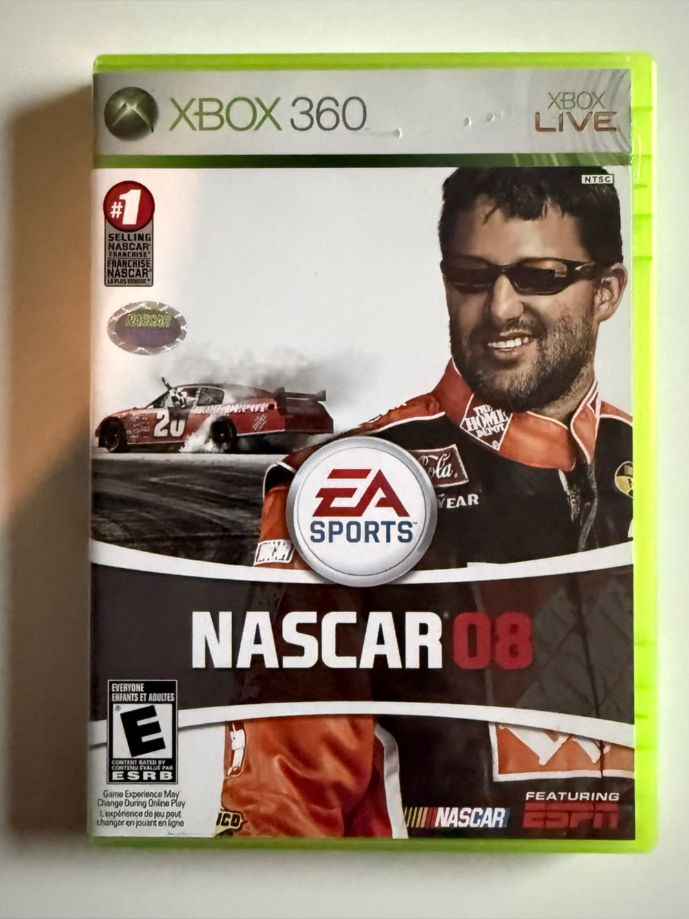 EA Sports NASCAR 08 for Xbox 360 - Red & Black